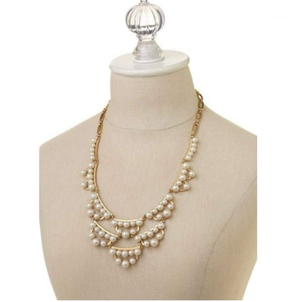 Vintage Stella & Dot Frances Pearl Necklace - Picture 8 of 10